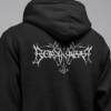 Borknagar Band Hoodie, Borknagar Logo Hooded Sweatshirt, Viking Metal, Folk Metal, Black Metal Merch