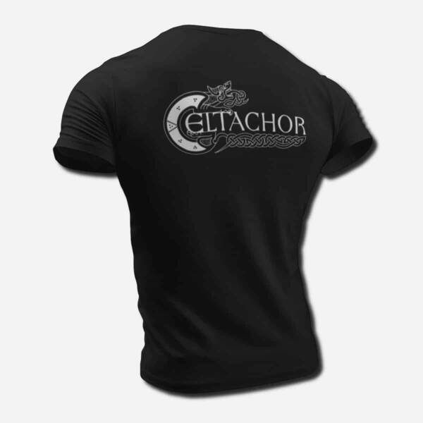 Celtachor Band T-Shirt, Celtachor Logo Tee Shirt, Folk Metal, Black Metal Merch - Image 2