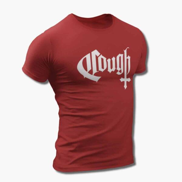 Cough Band T-Shirt, Cough Logo Tee Shirt, Doom Metal Merch - Image 4