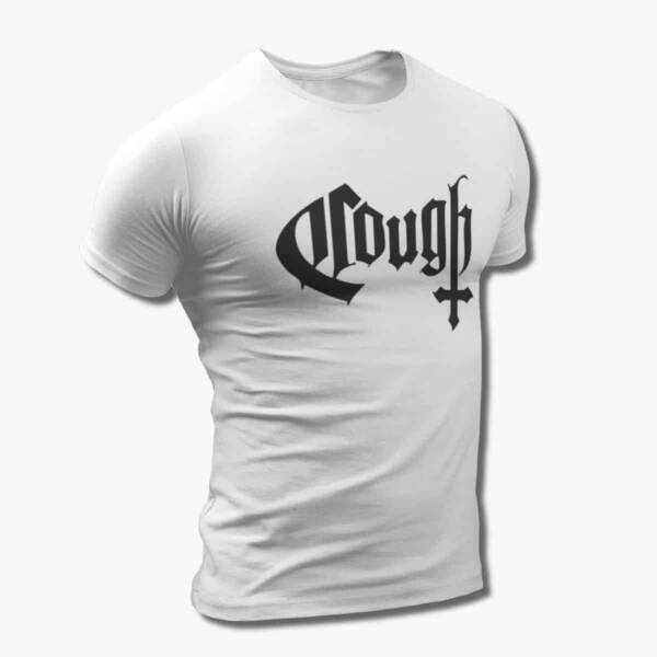 Cough Band T-Shirt, Cough Logo Tee Shirt, Doom Metal Merch - Image 3