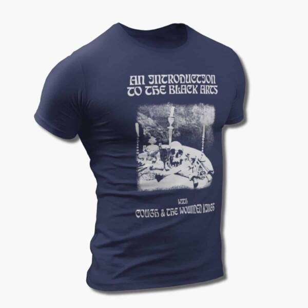 Cough & The Wounded Kings Bands T-Shirt, Cough & The Wounded Kings An Introduction To The Black Arts Tee Shirt, Doom Metal Merch - Image 5