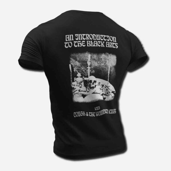Cough & The Wounded Kings Bands T-Shirt, Cough & The Wounded Kings An Introduction To The Black Arts Tee Shirt, Doom Metal Merch - Image 2
