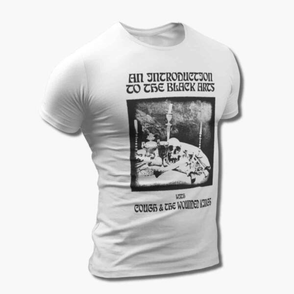 Cough & The Wounded Kings Bands T-Shirt, Cough & The Wounded Kings An Introduction To The Black Arts Tee Shirt, Doom Metal Merch - Image 7