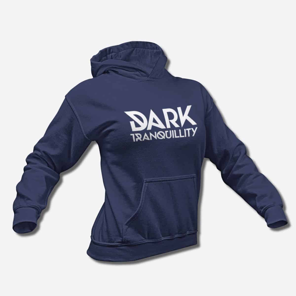 Dark Tranquillity Band Hoodie, Dark Tranquillity Logo Hooded Sweatshirt, Melodic Death Metal Merch - Image 3