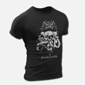 Hell Militia Band T-Shirt, Hell Militia Jacob's Ladder Tee Shirt, Black Metal Merch