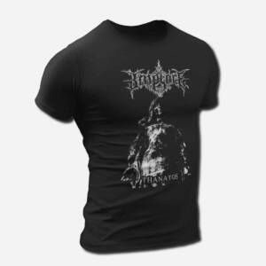 Implore Band T-Shirt, Implore Thanatos Tee Shirt, Blackened Death Metal Merch
