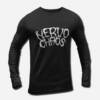 Nervochaos Band Long Sleeve T-Shirt, Nervochaos Logo Longsleeve Tee Shirt, Death Metal Merch