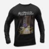 Ulver Band Long Sleeve T-Shirt, Ulver Sic Transit Gloria Mundi Longsleeve Tee Shirt, Black Metal, Folk Metal, Ambient Metal Merch