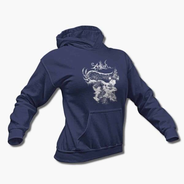 Agalloch Band Hoodie, Agalloch Logo Hooded Sweatshirt, Atmospheric Folk Metal, Doom Metal Merchandise - Image 5