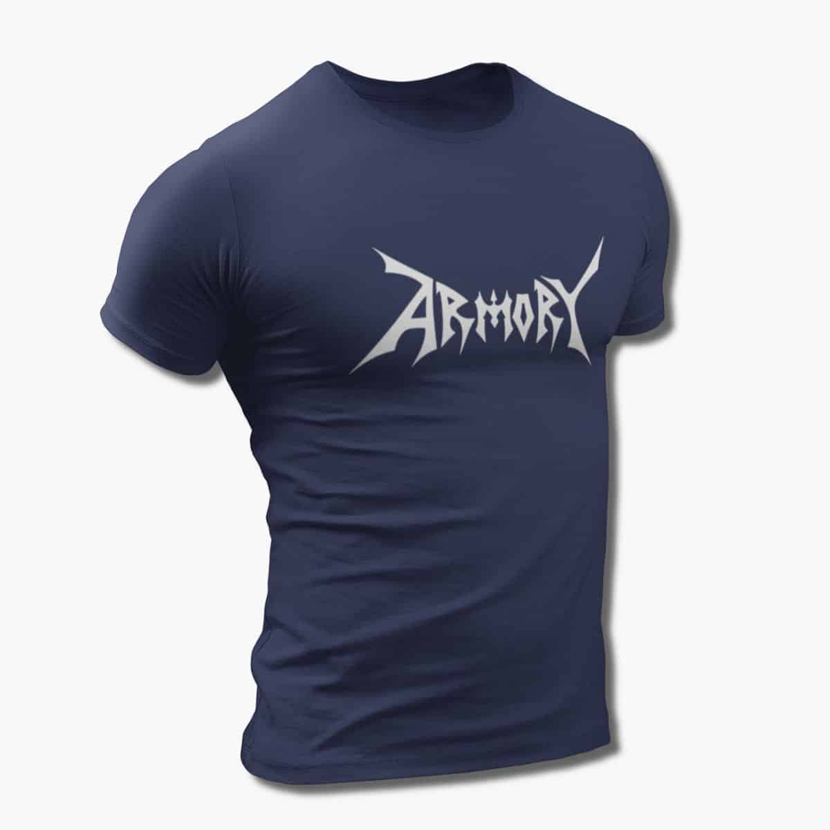 armory blue shirt