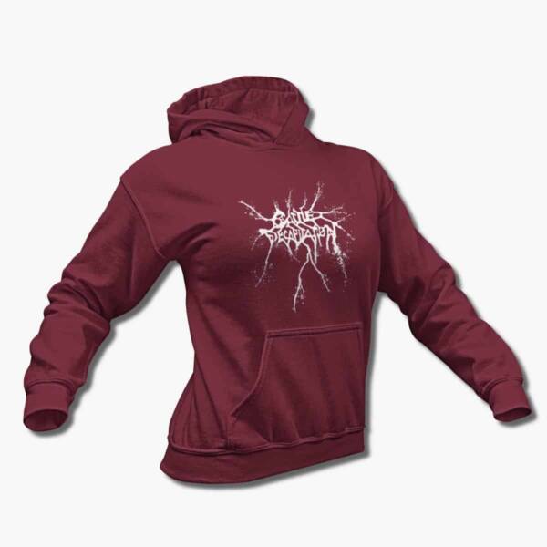 Cattle Decapitation Band Hoodie, Cattle Decapitation Logo Hooded Sweatshirt, Progressive Death Metal Merchandise - Image 4