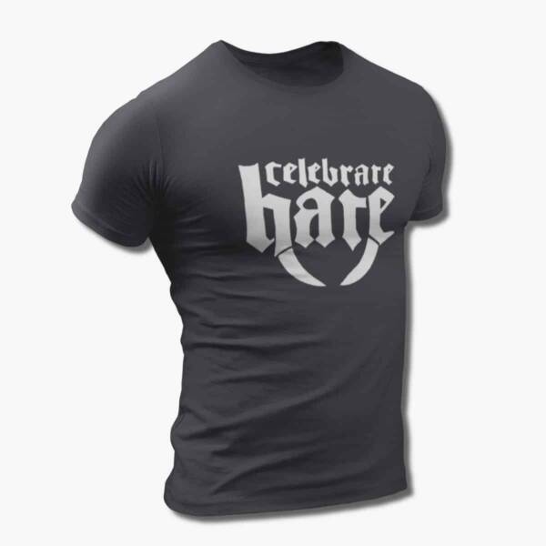 Celebrate Hate Band T-Shirt, Celebrate Hate Logo Tee Shirt, Death Metal Merchandise - Image 3