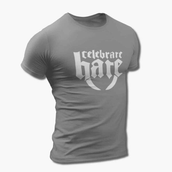 Celebrate Hate Band T-Shirt, Celebrate Hate Logo Tee Shirt, Death Metal Merchandise