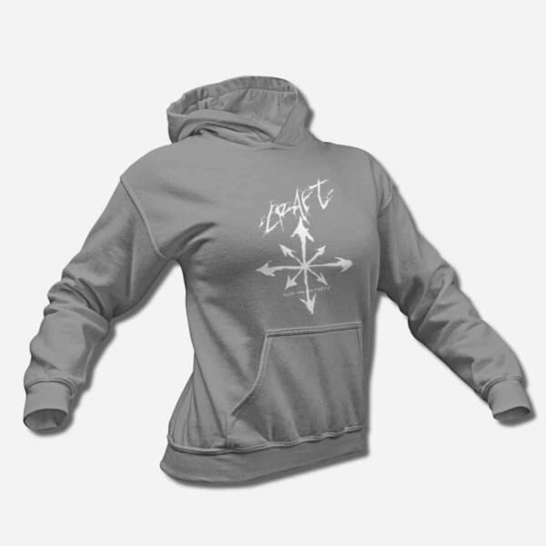 Craft Band Hoodie, Craft Fuck the Universe Artwork Hooded Sweatshirt, Black Metal Merchandise - Image 4