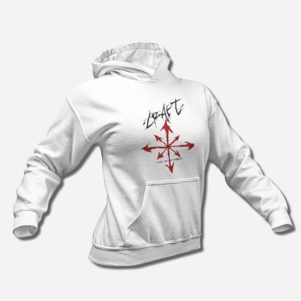Craft Band Hoodie, Craft Fuck the Universe Artwork Hooded Sweatshirt, Black Metal Merchandise - Image 6