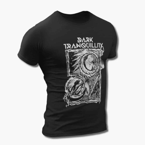 Dark Tranquillity Band T-Shirt, Dark Tranquillity Artwork Tee Shirt, Melodic Death Metal Merchandise - Image 2