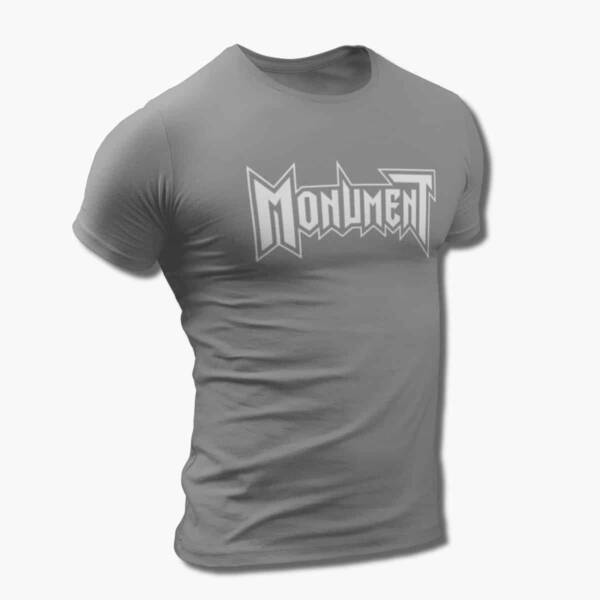 Monument Band T-Shirt, Monument Logo Tee Shirt, Heavy Metal Merchandise - Image 4