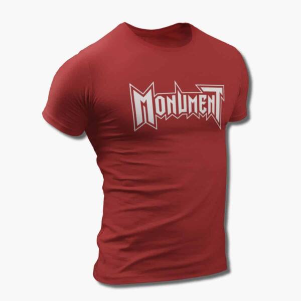 Monument Band T-Shirt, Monument Logo Tee Shirt, Heavy Metal Merchandise - Image 5