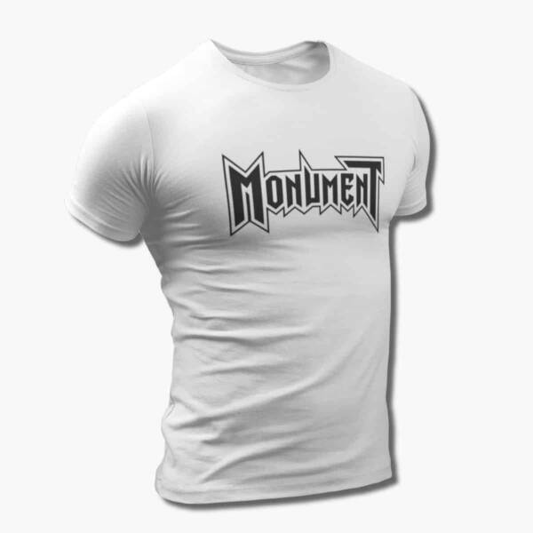 Monument Band T-Shirt, Monument Logo Tee Shirt, Heavy Metal Merchandise - Image 6