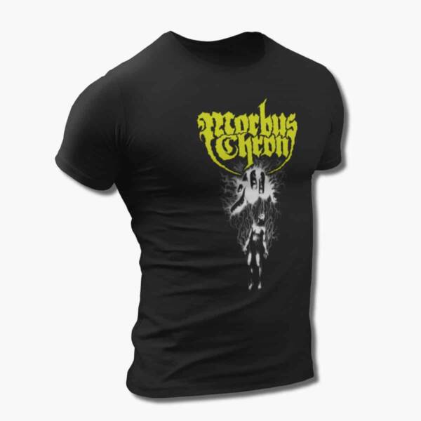 Morbus Chron Band T-Shirt, Morbus Chron Logo Artwork Tee Shirt, Progressive Death Metal Merchandise - Image 2