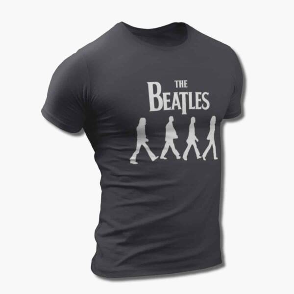 The Beatles Band T-Shirt, Beatles Abbey Road Cover Artwork Tee Shirt, Rock Merchandise