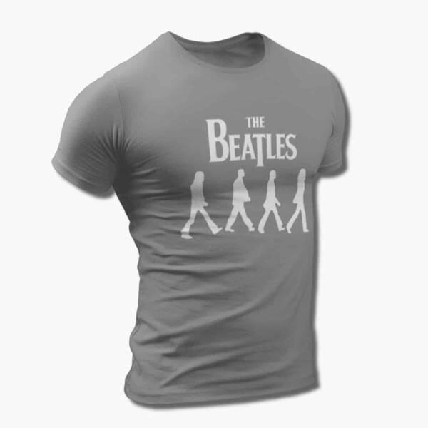 The Beatles Band T-Shirt, Beatles Abbey Road Cover Artwork Tee Shirt, Rock Merchandise - Image 3
