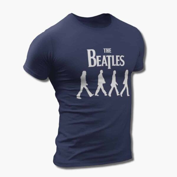 The Beatles Band T-Shirt, Beatles Abbey Road Cover Artwork Tee Shirt, Rock Merchandise - Image 4