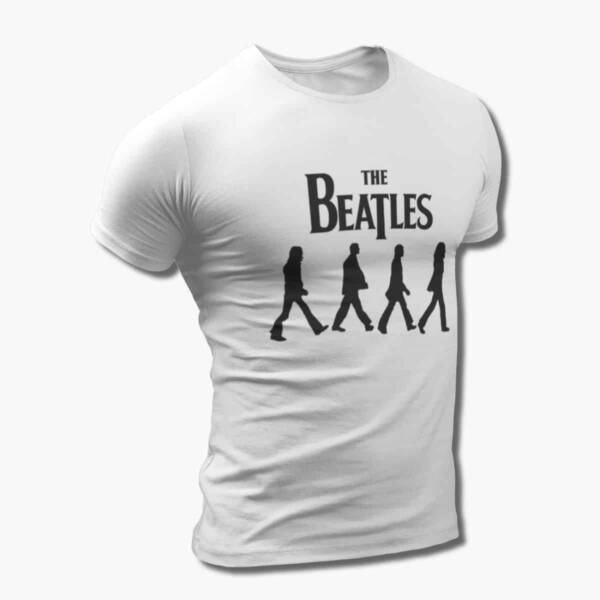 The Beatles Band T-Shirt, Beatles Abbey Road Cover Artwork Tee Shirt, Rock Merchandise - Image 6