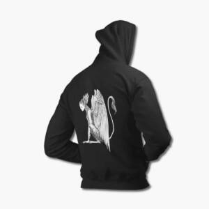 Alcest Zip Up Hoodie, Alcest Spiritual Instinct Black Zipper Hooded Sweatshirt