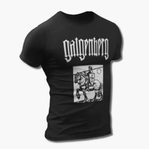 Galgenberg Band T-Shirt, Galgenberg Der Stürmer Artwork Black Tee Shirt