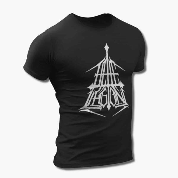 Hate Legion Band T-Shirt, Hate Legion Logo Black Tee Shirt, Death Metal Merchandise