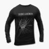 Dodecahedron Long Sleeve T-Shirt, Dodecahedron Live in Leiden 2017 Black Longsleeve Tee Shirt