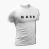 Hark T-Shirt, Hark Logo White Tee Shirt
