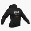 Hashem Hoodie, Hashem New Life Artwork Black Hooded Pullover