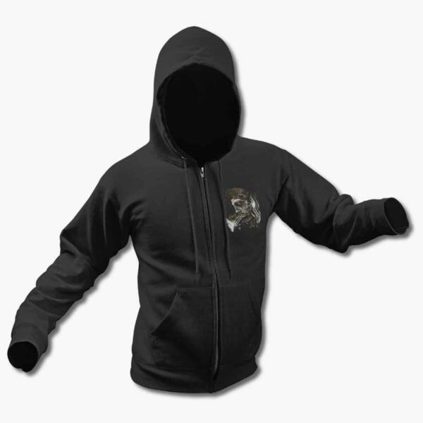 Heavenwood Zip Up Hoodie, Heavenwood The Tarot of The Bohemians Black Zipper Hooded Sweatshirt