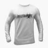 Infectious Hate Long Sleeve T-Shirt, Infectious Hate Logo White Longsleeve Tee Shirt, Death Metal, Groove Metal, France, front
