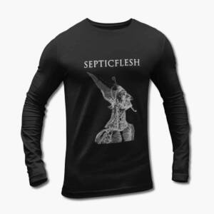 Septicflesh Long Sleeve T-Shirt, Septicflesh Communion Black Longsleeve Tee Shirt