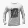 Abolition AD Long Sleeve T-Shirt, Abolition A.D. After Death Before Chaos White Longsleeve Tee Shirt