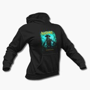 Alestorm Hoodie, Alestorm No Grave But The Sea Artwork Black Hooded Pullover