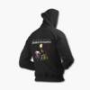 Avenged Sevenfold Zip Up Hoodie, Avenged Sevenfold The Stage World Tour Black Zipper Hooded Pullover