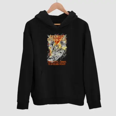 Avenged Sevenfold Pinkpop Festival Black Hoodie