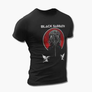 Black Sabbath T-Shirt, Black Sabbath Never Say Die! Concert Black Tee Shirt