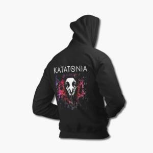 Katatonia Zip Up Hoodie, Katatonia The Great Cold Distance Black Zipper Hooded Pullover