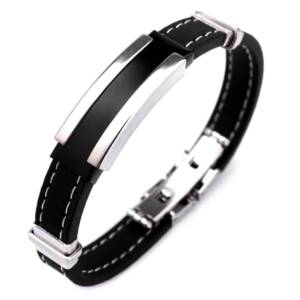 Rubber Stitched Bracelet