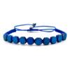 Blue Hematite Natural Stone Bracelet
