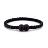 Black Leather Bracelet