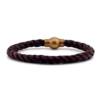 Brown Leather Thick Bracelet