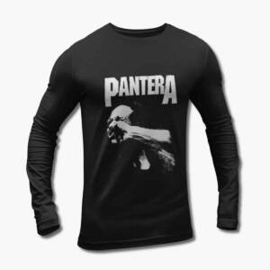 Pantera Long Sleeve T-Shirt, Pantera Vulgar Display of Power Black Longsleeve Tee Shirt