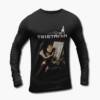 Tristania Long Sleeve T-Shirt, Tristania Darkest White Black Longsleeve Tee Shirt