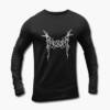 Vargrav Long Sleeve T-Shirt, Vargrav Logo Black Longsleeve Tee Shirt